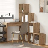 thumbnail of Bureau d'angle Chêne artisanal 101,5 x 149,5 x 149,5 cm Modèle Titan Nord