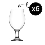 thumbnail of LAV Angelina Biergläser 570 ml (19 1/4 oz) - 6er Set