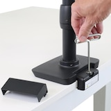 thumbnail of Ergotron LX Monitorhalterung für 2 Monitore mit C-Klemme (45-610-224), schwarz