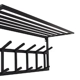 thumbnail of LOFT42 Kapstok Jaimy - Zwart – Metaal – 6 dubbele haken - 80x35x30