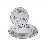 thumbnail of Churchill Servizio Tavola 18 Pezzi Rose Blue in Earthenware Decorato