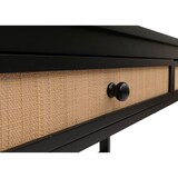thumbnail of Schreibtisch | HxBxT 78x110x60 cm | Schublade Holz | Schwarz | Bürotisch Laptoptisch Arbeitstisch