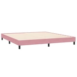 thumbnail of vidaXL Boxspringbett ohne Matratze Rosa 200x220 cm Samt