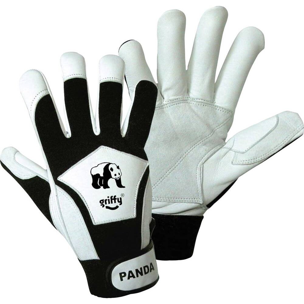 L+D Griffy Panda 1730-10 Nappaleder Montagehandschuh Größe (Handschuhe): 10, XL EN 388:2016 CAT II 1