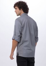 thumbnail of Chef Works® Kochjacke HARTFORD COOL VENT & lite, Reißverschluss, Grau, Größe L