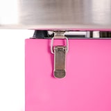 thumbnail of Romux® Machine à Barbe à Papa Rose avec Cuve de 52 cm | Machine Professionnelle en Acier Inoxydable pour événements et les fêtes - 1200 W et 220 V