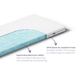 thumbnail of Akkon | Matras topper 160x200 | Koudschuim - 8 cm dik | Orthopedisch topmatras | Hybrid Koudschuim | Hotel kwaliteit | H2/H3 Stevigheid