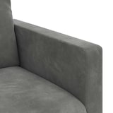 thumbnail of Canapé Gris foncé 198 x 78 x 80 cm Velours Modèle Atlas Line