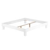 thumbnail of Waschweißes Doppelbett 200x200 Buche Holzbett mit wählbarem Zubehör V-60.87W-20 Rollrost inkl.