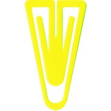 thumbnail of Büroklammern Plastiklips 25mm VE=10x500 Stück hellgelb