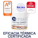 thumbnail of Pintura Térmica Anti-Calor Transitable Terrazas y Azoteas (15l, Carta RAL) - Aísla del calor y baja la temperatura interior