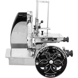thumbnail of Affettatrice manuale a volano, marca BERKEL, colore nero, con lama diametro mm 370,  dim.mm.960x780x720h - mod.VOLANOB116/N
