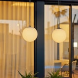 thumbnail of Newgarden Lampada a LED sospesa Norai, da esterno , Ø 25 cm, in polietilene, bianca