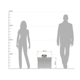 thumbnail of Alumaxx Pilotenkoffer Trolley Business Aktenkoffer Alu Koffer Omega Laptop Notebook 17" 45122