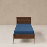 thumbnail of Benetton - Conjunto de 2 lençóis com elástico medindo 100x200cm + 30cm para uma cama de 90cm na cor Rainbow Blue.