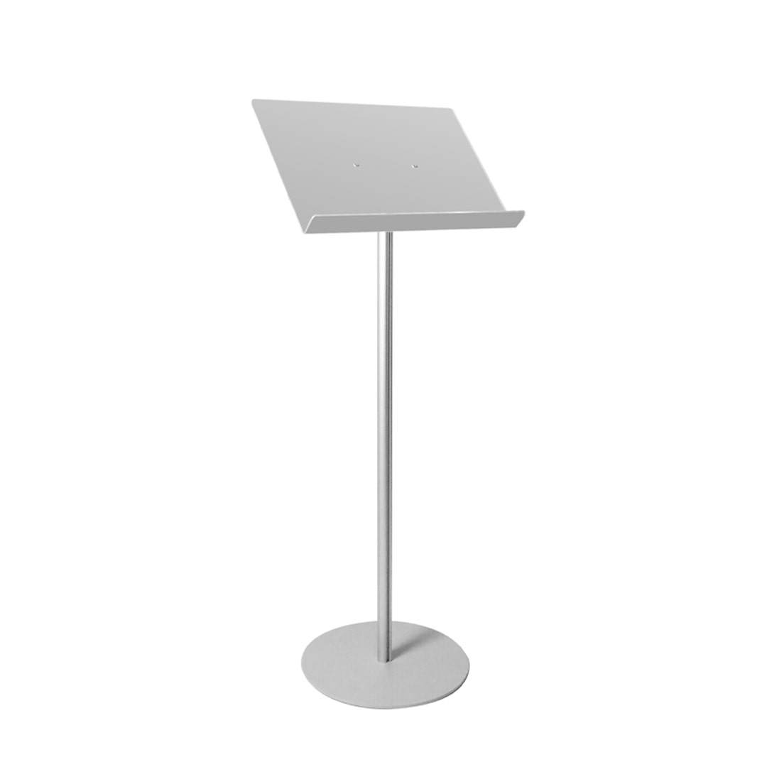 Danieli Store | Expositor publicitario de pie con atril apoyalibros tamaño A3 horizontal | Soporte de metal para Libros, Catálogos y Menú