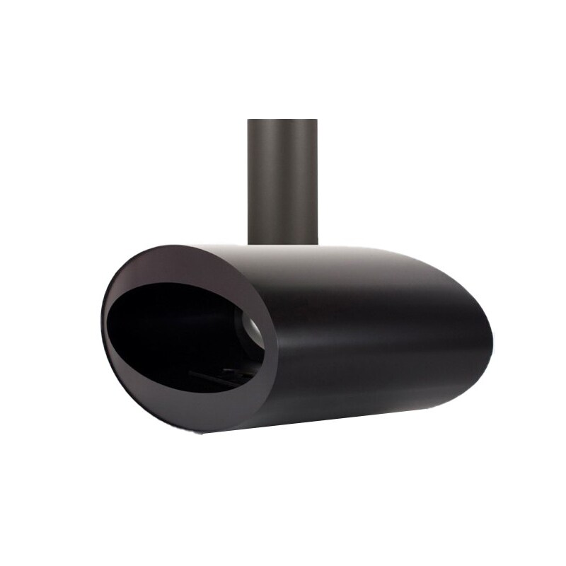 MERU TUBE - Biochimenea giratoria suspendida - Negro