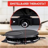 thumbnail of Alpina Raclettegrill, 1200 Watt, Schwarz