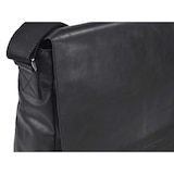thumbnail of Greenburry Umhängetasche Leder schwarz 38x27cm Damen Herren Schultertasche Messengerbag Aktentasche