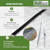 thumbnail of TRUTZHOLM 1 x Auffahrrampe klappbar 228 cm 340 kg Traglast Alu Anti Rutsch E-Bike Fahrradrampe