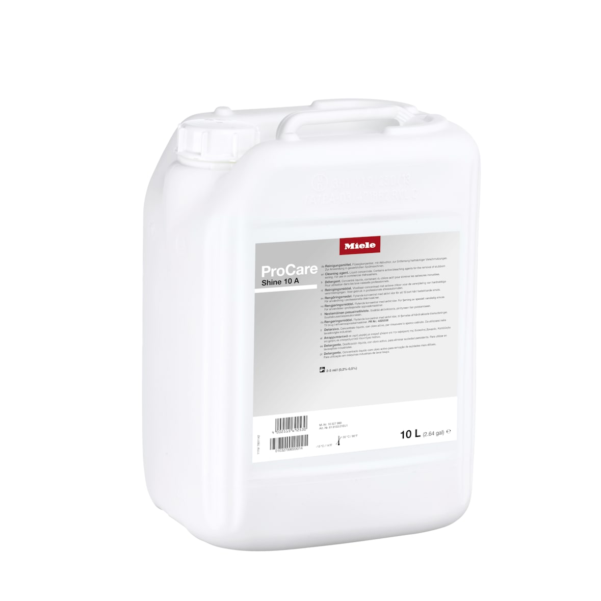 Miele Flüssigreiniger ProCare Shine 10A 10 Liter