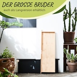 thumbnail of bümö Schreibtisch Organizer Schublade aus Bambus - extra kleine Unterbau Ablage für Stifte, Smartphones & Co. - einfach unter dem Tisch montierbar,