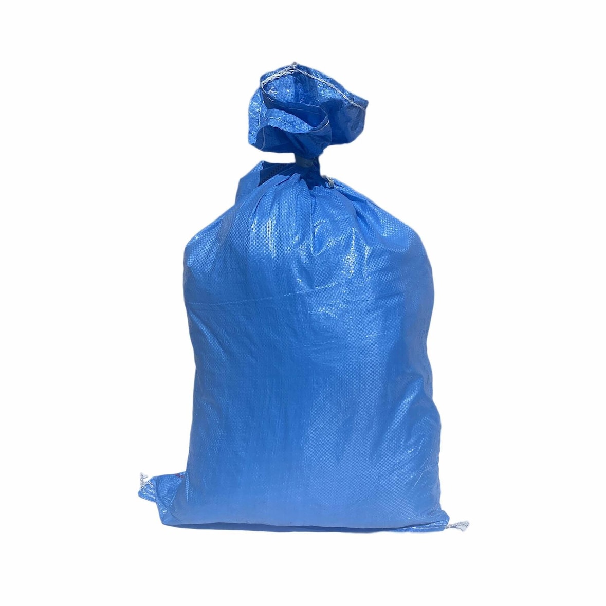 25x Schwerlastsack Gewebesack Hochwassersack Getreidesack Lagersack PP mit rotem Streifen 500 x 800 mm 30 kg blau