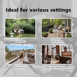 thumbnail of vidaXL Außenrollo 200 x 270 cm Anthrazit