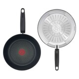 thumbnail of Tefal Primary Bratpfanne 28 cm aus Edelstahl, Titanium Antihaftversiegelung, Thermo-Signal-Technologie, für alle gängigen Herdarten inkl. Induktion