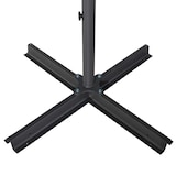 thumbnail of vidaXL Sonnenschirm mit Aluminium-Mast 600 cm Schwarz