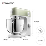 thumbnail of Kenwood KMIX KMX760GR keukenmachine, saliegroen