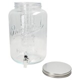 thumbnail of GRIFO Glas-Getränkespender 8L mit Zapfhahn Deckel Kühleinsatz Limo Saft Wasser