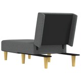 thumbnail of vidaXL Chaiselongue Dunkelgrau Stoff