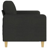 thumbnail of vidaXL 3-Sitzer-Sofa Schwarz 180 cm Stoff