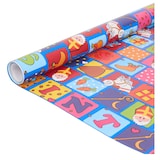 thumbnail of XXL Sinterklaas Cadeaupapier – Set van 4 Rollen – 5 Meter per Rol – 4 Verschillende Designs – Inclusief 1 Vel Naamstickers