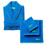 thumbnail of Benetton - Set Accappatoio L/XL con Set di 3 Asciugamani da Bagno 100% Cotone Blu - Rainbow Be