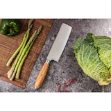 thumbnail of Couteau modèle nakiri Wusaki Fujiko 17cm manche en olivier