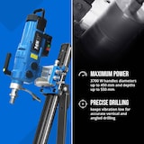 thumbnail of MSW - Kernboormachine - met statief - 3700 W - tot 1230 tpm - boordiameter max. 450 mm