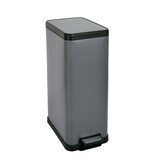 thumbnail of STM18 Mülleimer Treteimer 18l inkl. Inneneimer Softclose-Deckel Grau