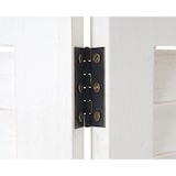 thumbnail of Paravent HWC-A84, Raumteiler Trennwand Sichtschutz, Ornamente 170x245cm ~ weiß