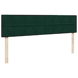 thumbnail of vidaXL Ottoman-Bett mit Matratze Dunkelgrün 200x200 cm Samt