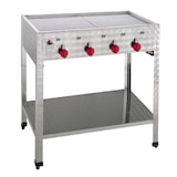 thumbnail of Neumärker® Gas-Kombi-Standbräter 4 | Grill + Bräter | Inkl. Pfanne und Grillrost