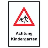 thumbnail of Achtung Kindergarten Schild Vorsicht Kinder  A3 (297x420mm)