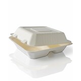 thumbnail of Menübox groß Holzfaser , 245 x 245 x 75 mm, 200 Stk, wood fiber, kompostier- & recyclebar