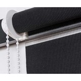 thumbnail of Doppelrollo schwarz/95x150 cm