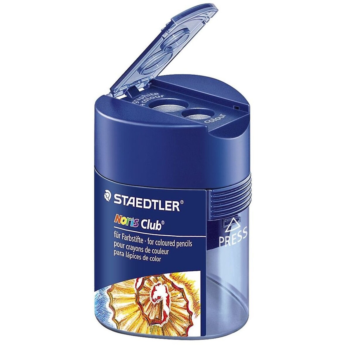 Doppel-Spitzdose Noris® Club® 512 002 - Ø 8,2 mm, Ø 10,2 mm, blau