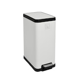 thumbnail of STM15 Mülleimer Treteimer 15l inkl. Inneneimer Softclose-Deckel Weiß