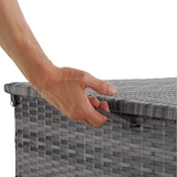 thumbnail of tectake Coffre de jardin Oslo structure en aluminium 145x82,5x79,5cm - gris - 404245