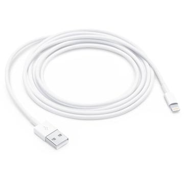 Apple Lightning auf USB Kabel (2m) MD819ZM/A, weiss