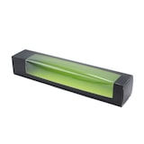 thumbnail of Boîte à 9 macarons avec fenêtre extérieur noir/intérieur vert par 100 pièces JORIDEAL